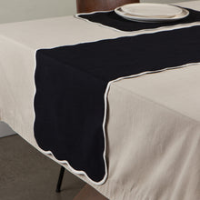 Load image into Gallery viewer, Black Florence Table Runner
