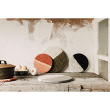 Load image into Gallery viewer, Vapor Felted Wool Trivet
