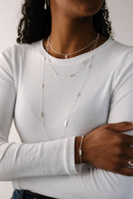 Load image into Gallery viewer, Harper Necklace-  SilverMother Of Pearl
