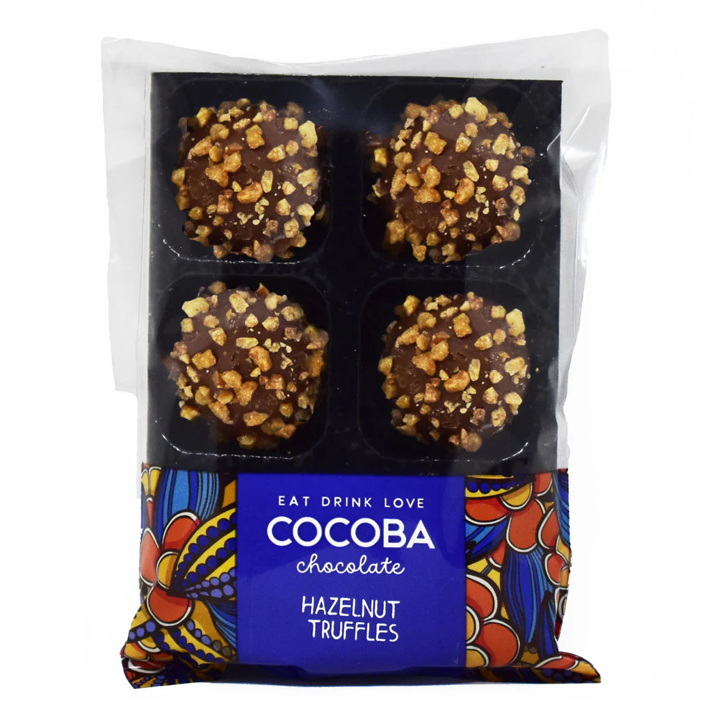 Cocoba Hazelnut Chocolate Truffles