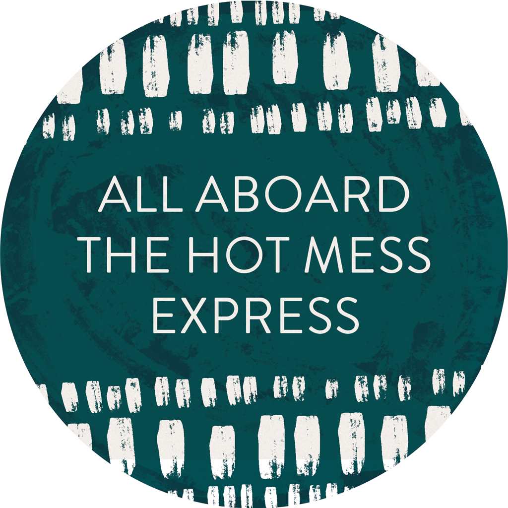 Hot Mess Express Car Coaster