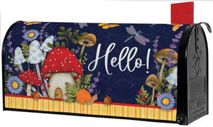 Mushroom Medley Mailbox Cover