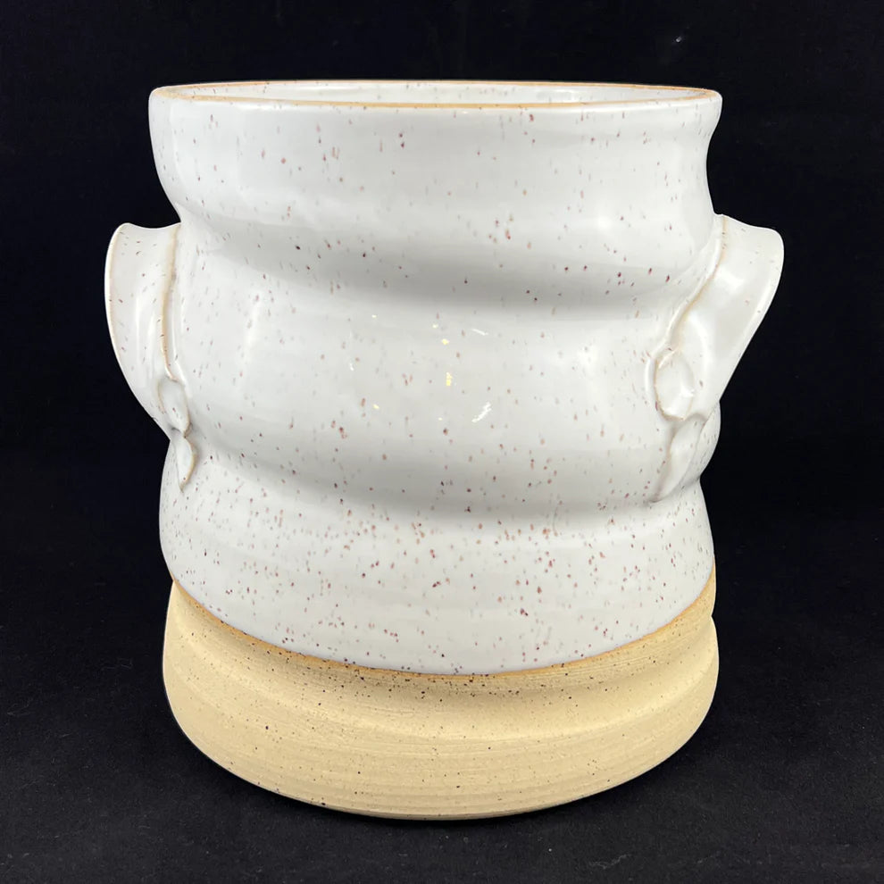 White Keep It Simple Utensil Holder