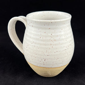 White 12 oz Tulip Mug
