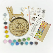 Load image into Gallery viewer, Cozy Cottage Shadow Box Kit
