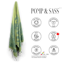Load image into Gallery viewer, Fern Turkish Body Towel
