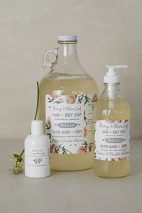 Peony & Olive Leaf - Travel Size