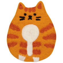 Load image into Gallery viewer, Cat Club Felt Coasters- Assorted

