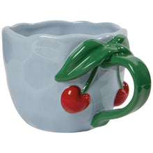 Load image into Gallery viewer, Very Cherry Sculpted Mug
