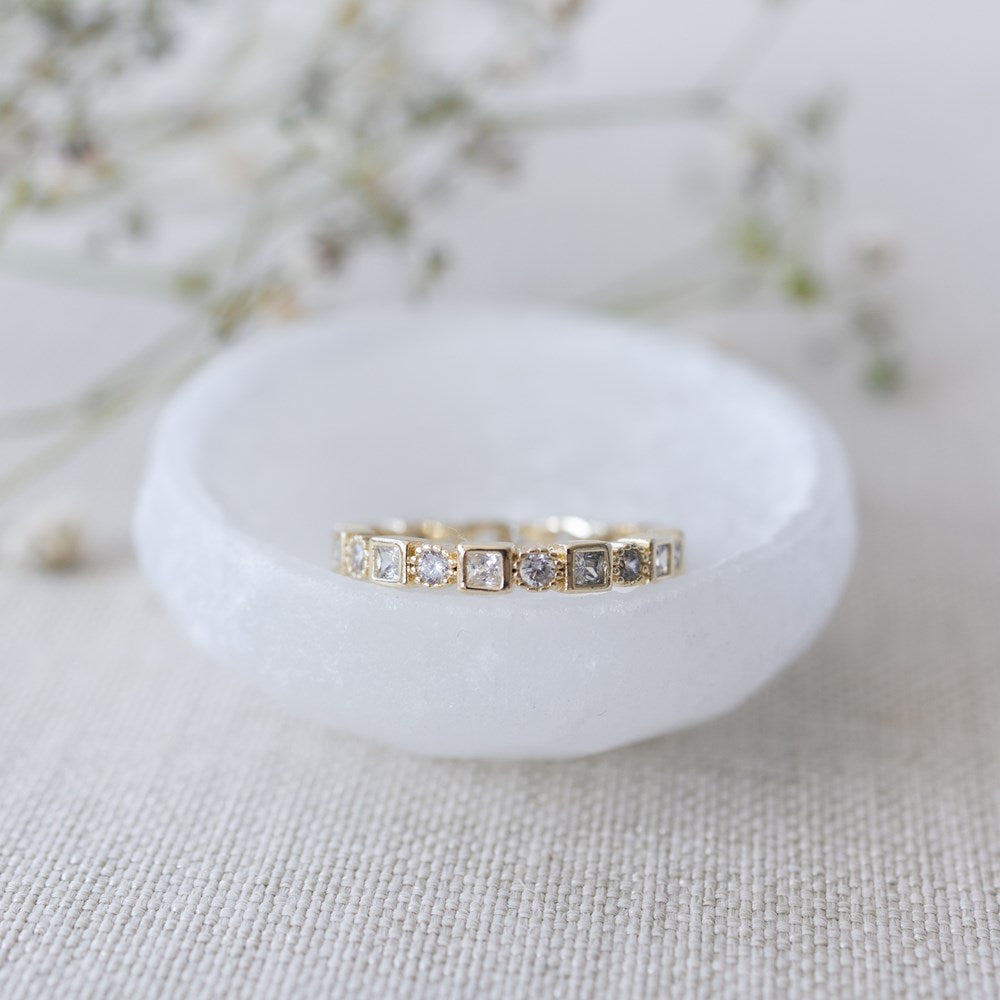 Liora Ring - Gold/Clear