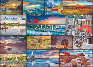 I Love Canada 1000 Piece Puzzle