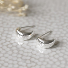 Load image into Gallery viewer, Lovely Little Hoops- Silver
