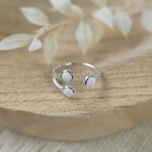 Load image into Gallery viewer, Luciana Ring - Silver/Opalite
