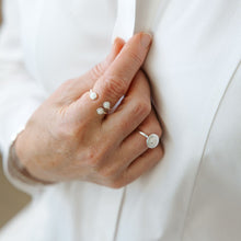 Load image into Gallery viewer, Luciana Ring - Silver/Opalite
