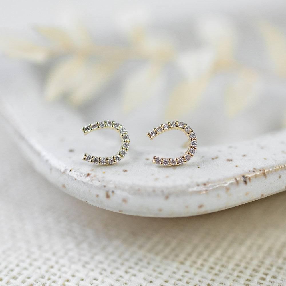 Lucky Studs - Gold/Clear