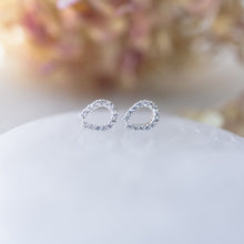 Load image into Gallery viewer, Lucky Studs - Silver/Clear
