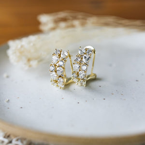 Lustrous Studs - Gold