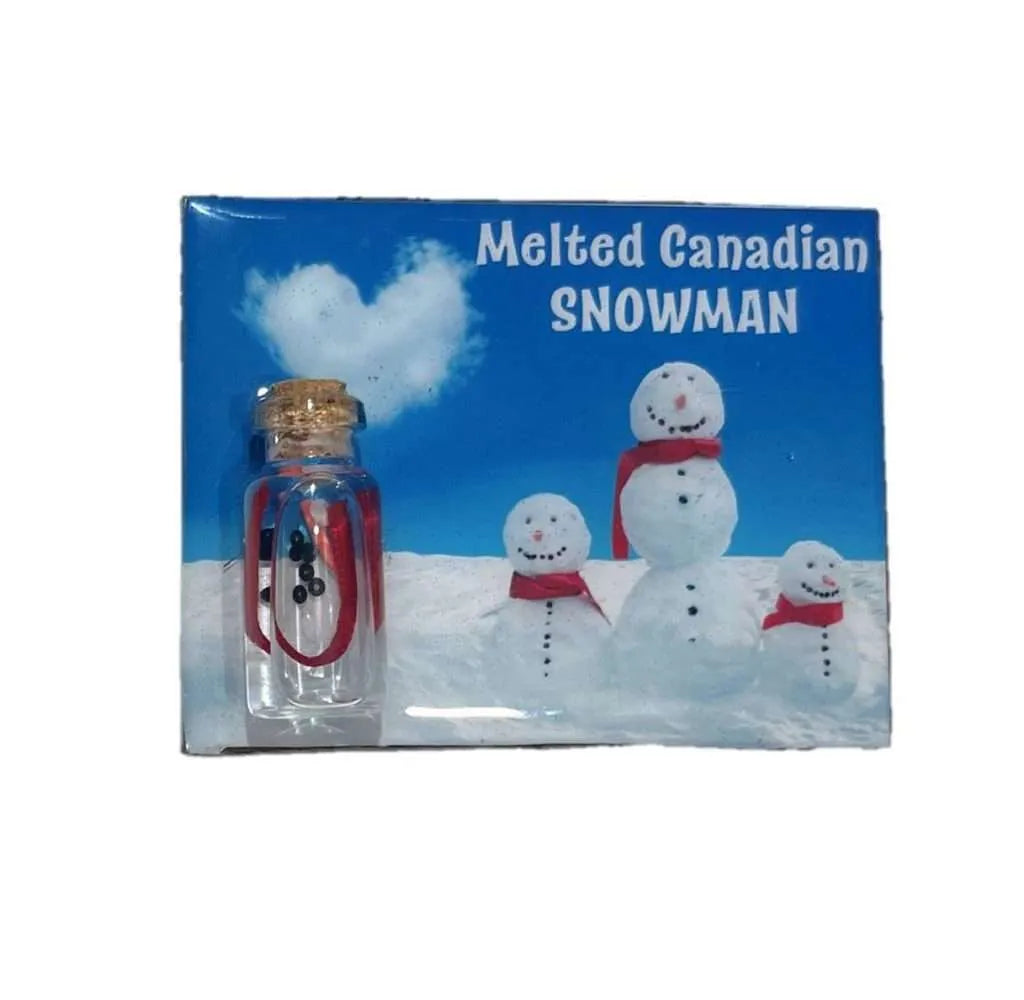 Melted Snowman Magnet