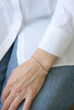 Load image into Gallery viewer, Mira Bracelet- Gold/Pink Rhodonite/Pearl
