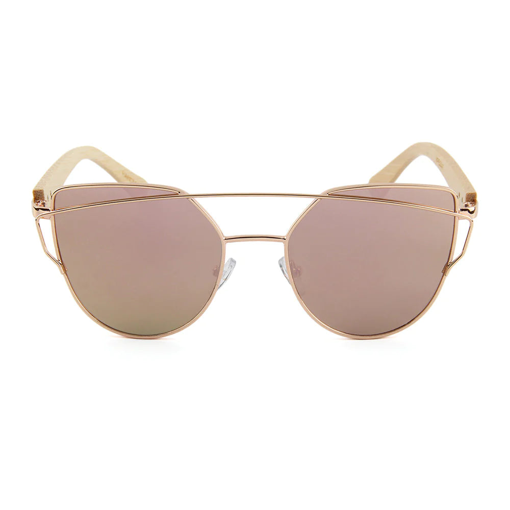 Rose Gold - Olive Sunglasses