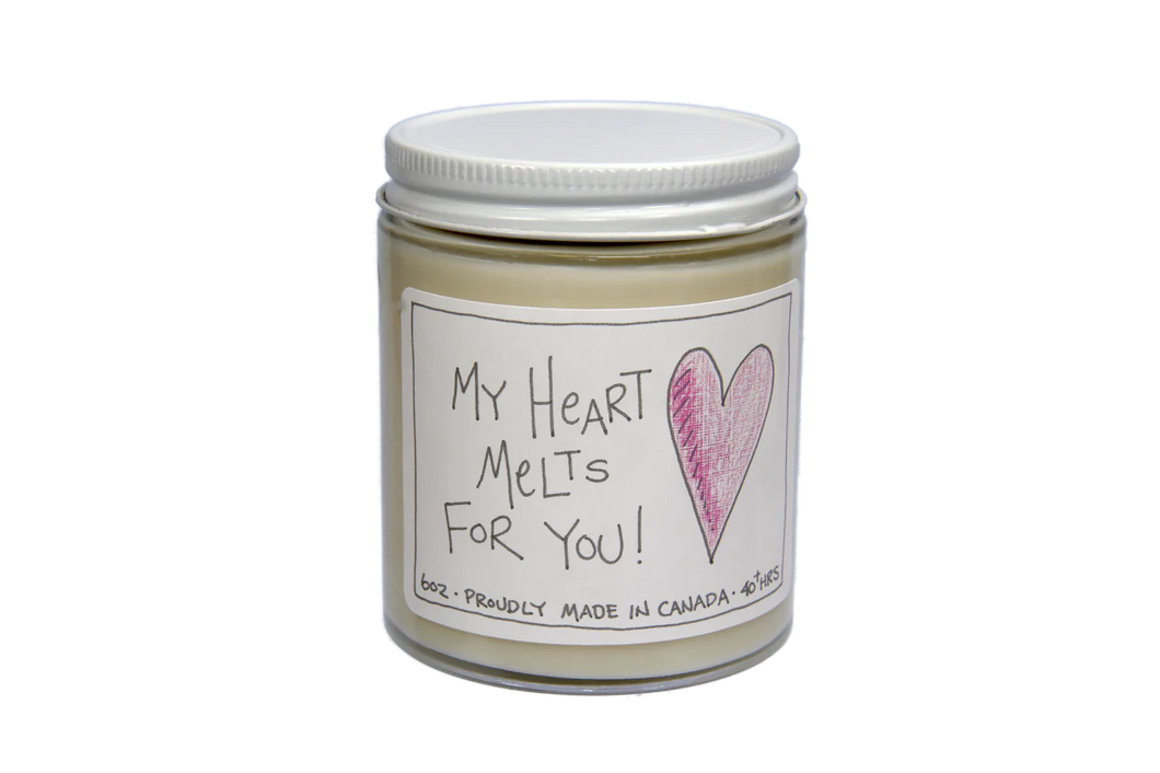 My Heart Melts For You Soy Candle