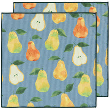 Load image into Gallery viewer, Heritage Pear Recycled Microfibre Dishcloths - Set Of 2
