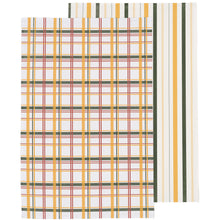 Load image into Gallery viewer, Autumnal Recycled Cotton Dishtowels Set of 2
