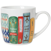Load image into Gallery viewer, Cookbooks Porcelain Mug
