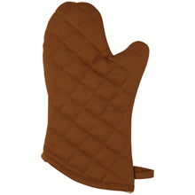 Load image into Gallery viewer, Superior Chestnut Brown Oven Mitt Pair
