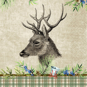 Deer Cocktail Napkins