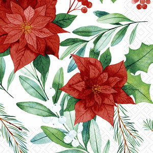 Winter Nature Luncheon Napkins