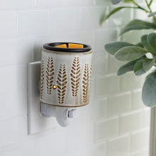 Load image into Gallery viewer, Wheat &amp; Ivory Flip Dish Pluggable Fragrance Warmer
