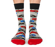 Load image into Gallery viewer, Raised On Cars Socks- For Him
