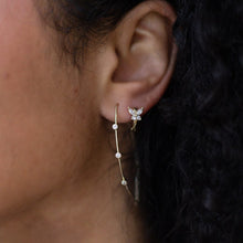 Load image into Gallery viewer, Papillon Hoops - Silver
