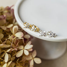 Load image into Gallery viewer, Papillon Hoops - Silver
