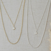 Load image into Gallery viewer, Paris Drop Necklace - Silver

