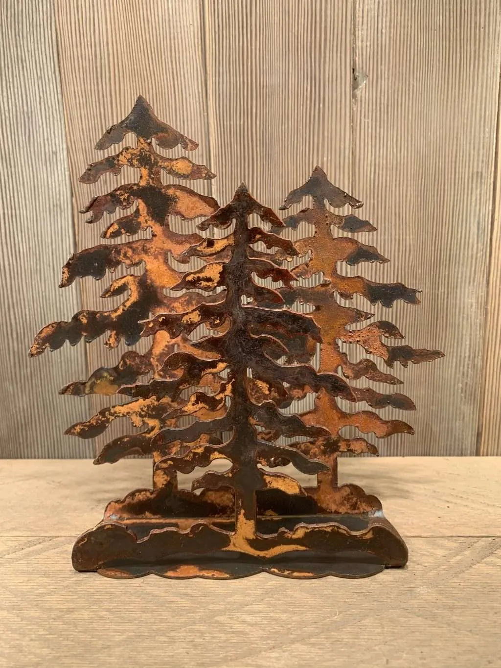 Rusted Trees Sconce/Napkin Holder