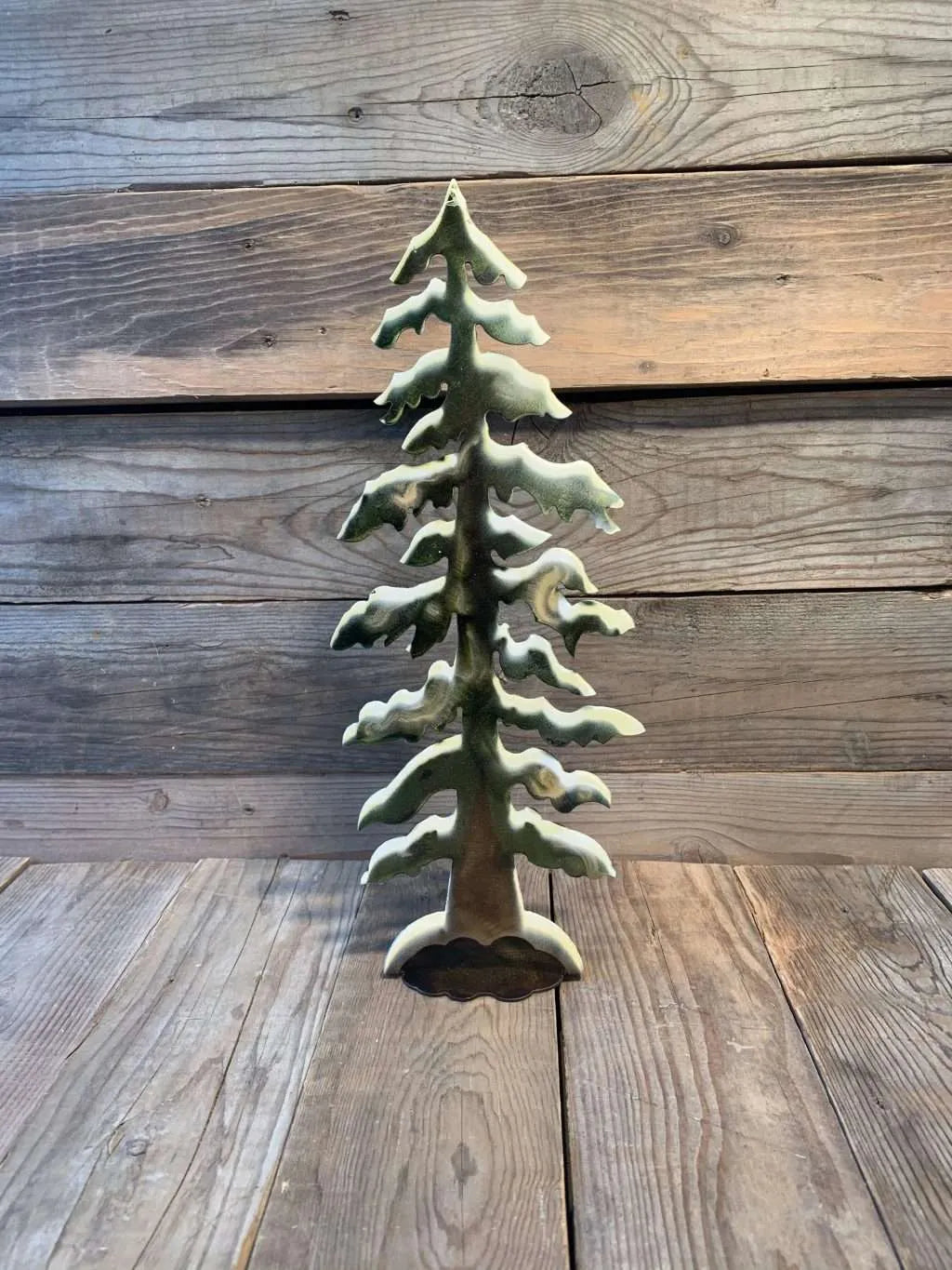 Hand Painted Snow Tree - Assorted