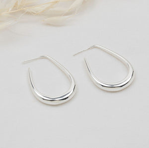 Plentiful Hoops - Silver