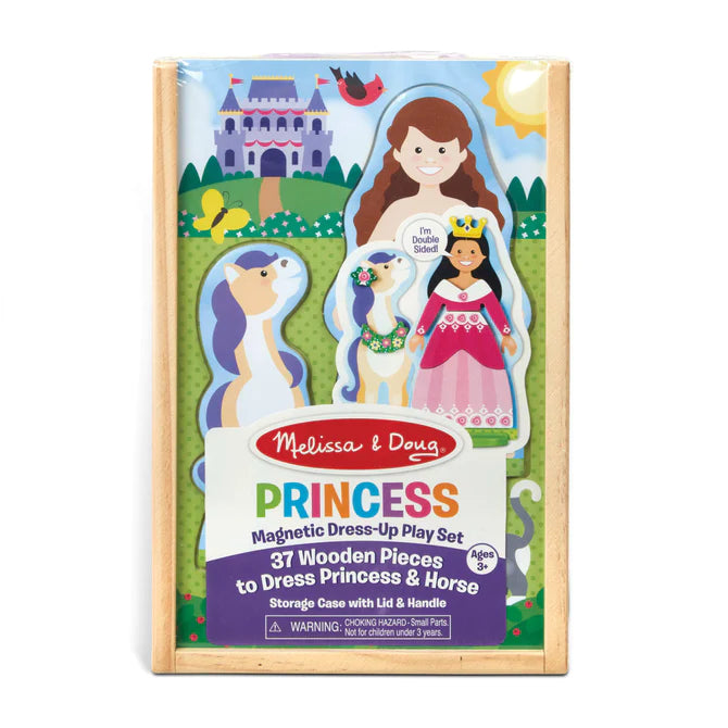 Princess Magnetic Dress Up Play Set Gift It Gray