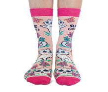 Load image into Gallery viewer, Rage Consumes Me Socks- For Her
