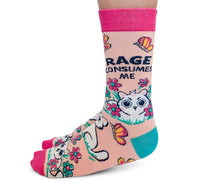 Load image into Gallery viewer, Rage Consumes Me Socks- For Her
