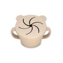 Load image into Gallery viewer, Oso-Snack Silicone Snack Cup - Caramel
