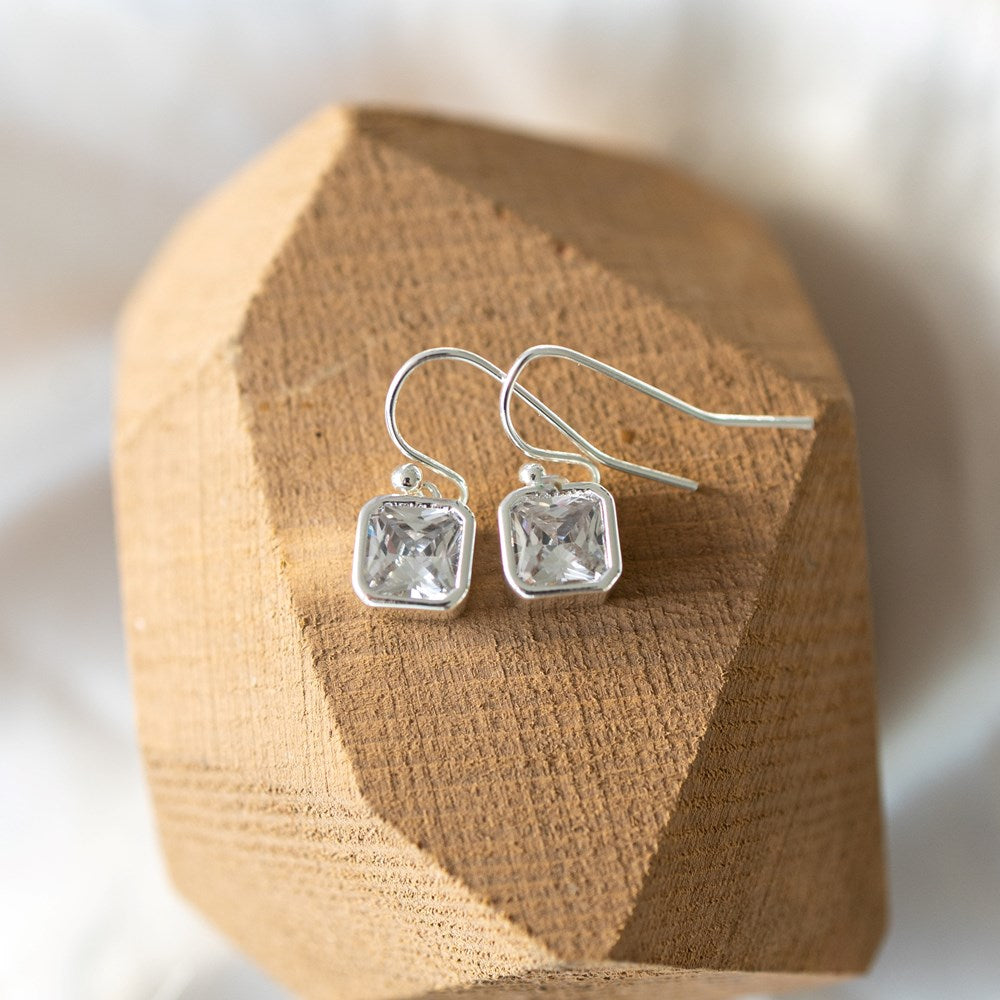 Radiance Earrings - Silver/Clear