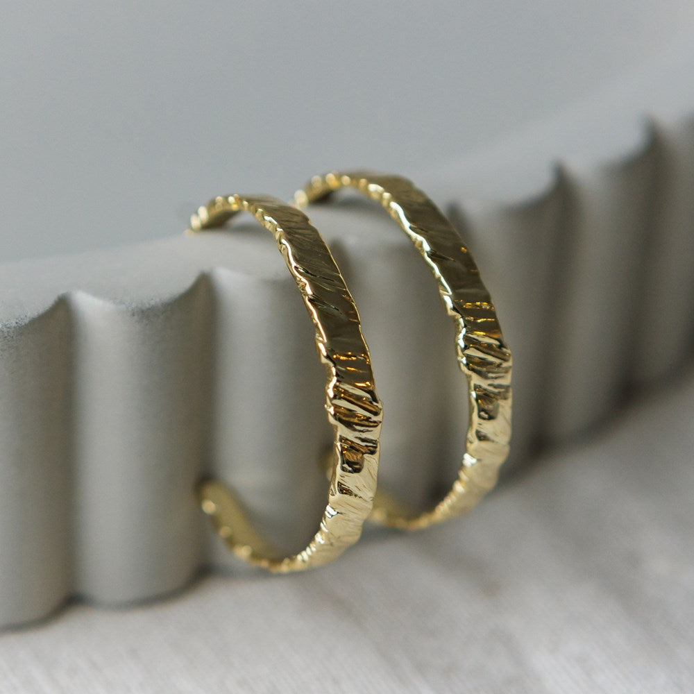 Reverie Hoops - Gold