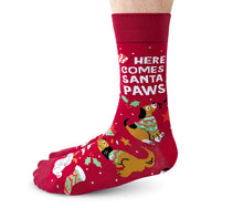 Load image into Gallery viewer, Santa Paws Socks- For Him
