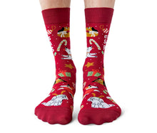 Load image into Gallery viewer, Santa Paws Socks- For Him
