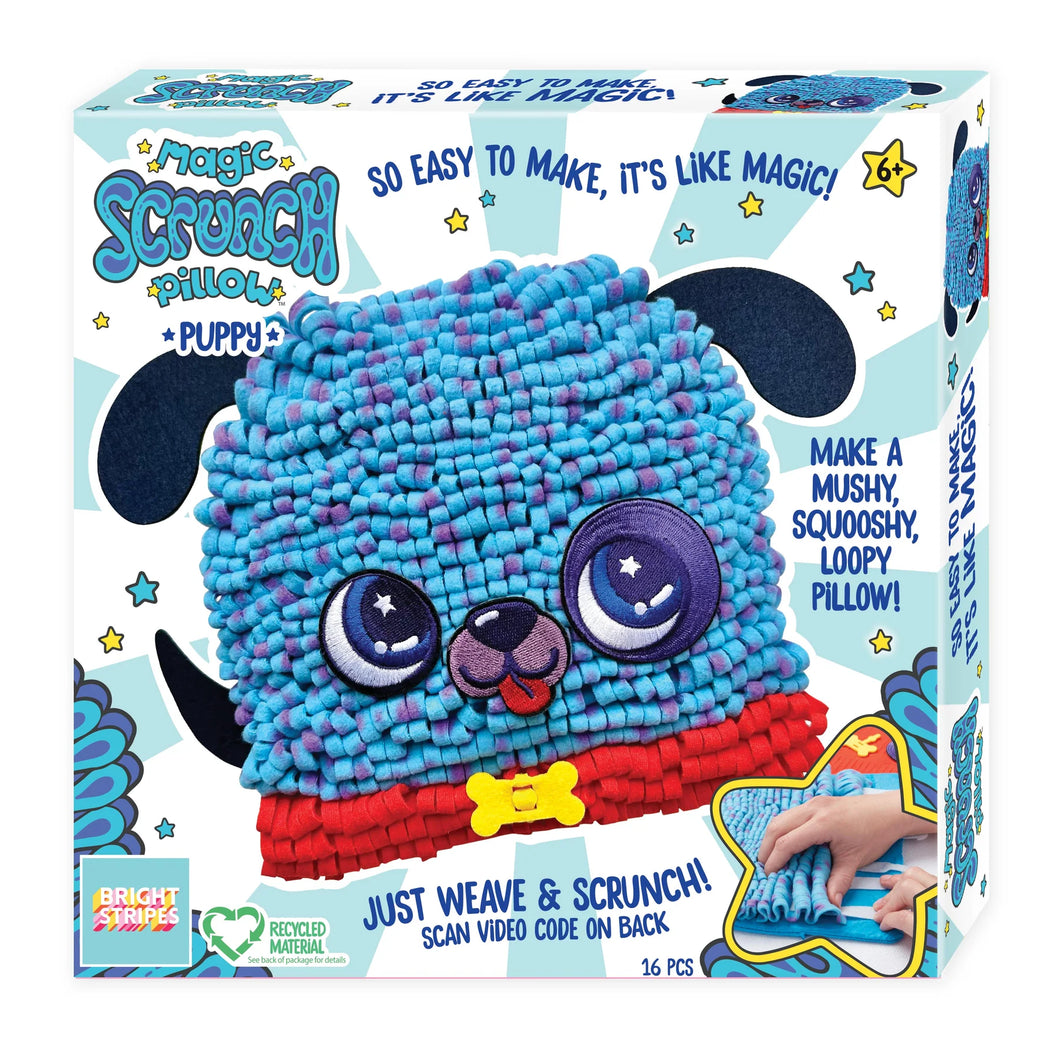 Puppy Magic Scrunch Pillow