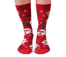 Load image into Gallery viewer, Secret Santa Socks - For Her
