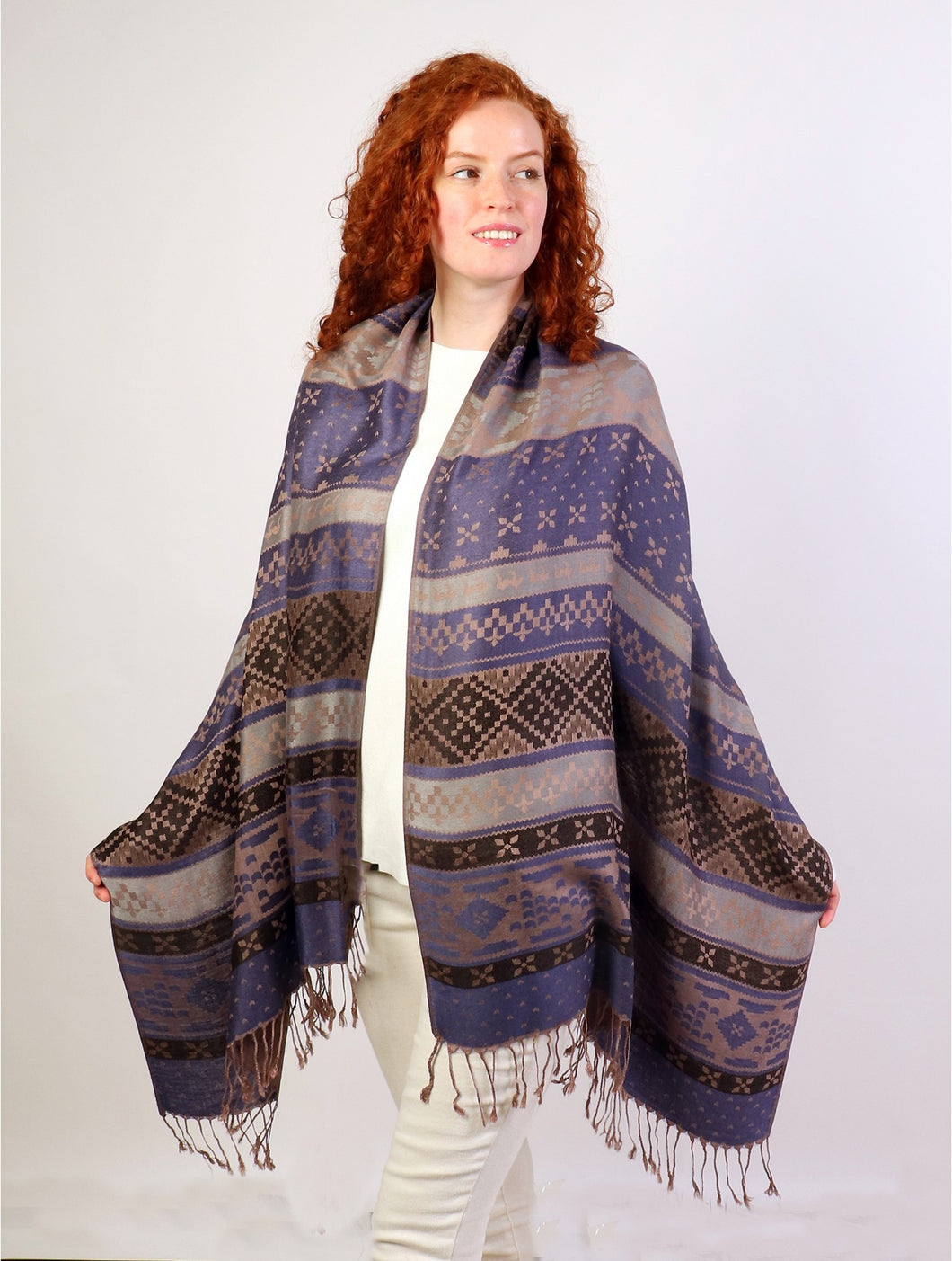 Navy Ania Scarf